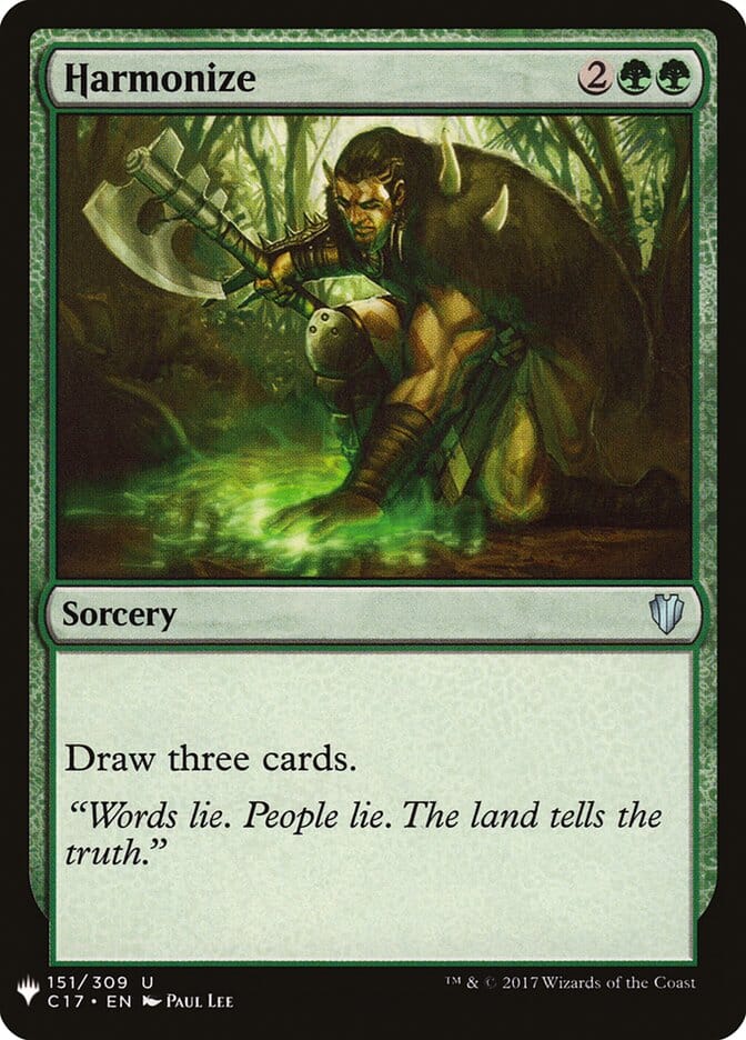 Harmonize [Mystery Booster] MTG Single Magic: The Gathering  | Multizone: Comics And Games