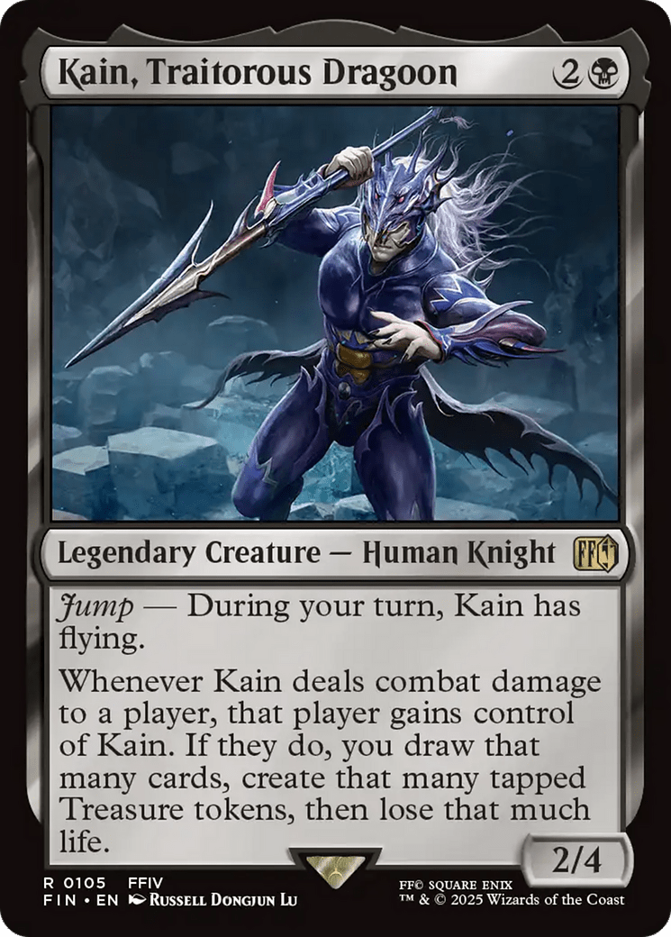 Kain, Traitorous Dragoon [FINAL FANTASY] MTG Single Magic: The Gathering  | Multizone: Comics And Games