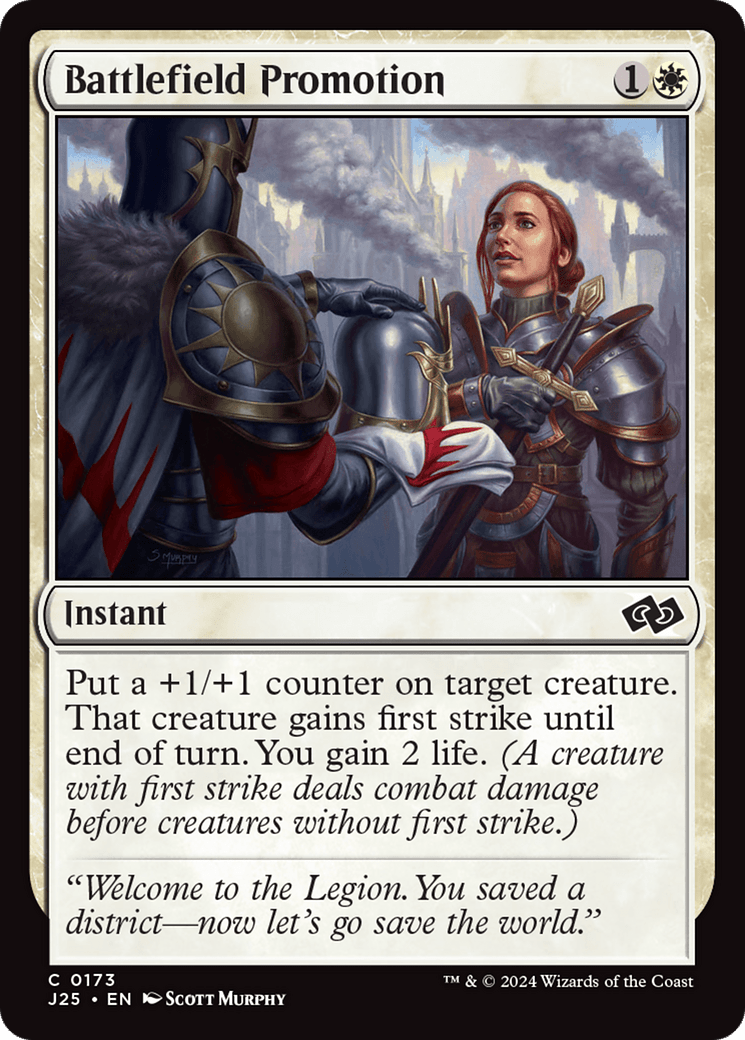 Battlefield Promotion [Foundations Jumpstart] MTG Single Magic: The Gathering  | Multizone: Comics And Games