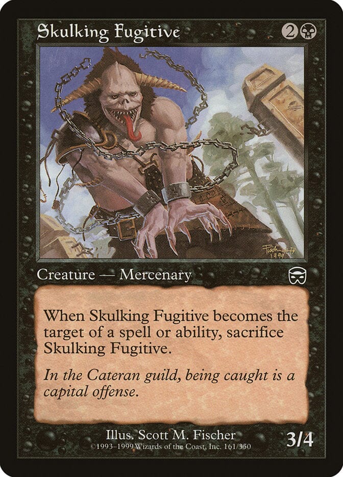 Skulking Fugitive [Mercadian Masques] MTG Single Magic: The Gathering  | Multizone: Comics And Games