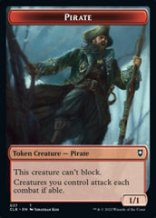 Pirate // Goblin Double-Sided Token [Commander Legends: Battle for Baldur's Gate Tokens] MTG Single Magic: The Gathering  | Multizone: Comics And Games