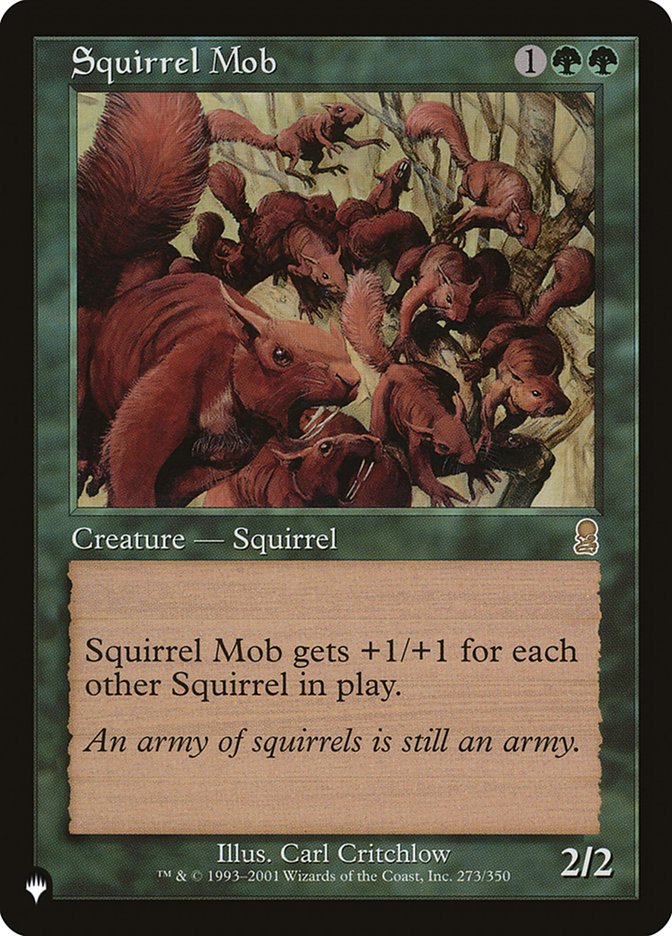 Squirrel Mob [The List] | Multizone: Comics And Games