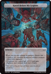 Kneel Before My Legions (Full Art) [Duskmourn: Archenemy] MTG Single Magic: The Gathering  | Multizone: Comics And Games