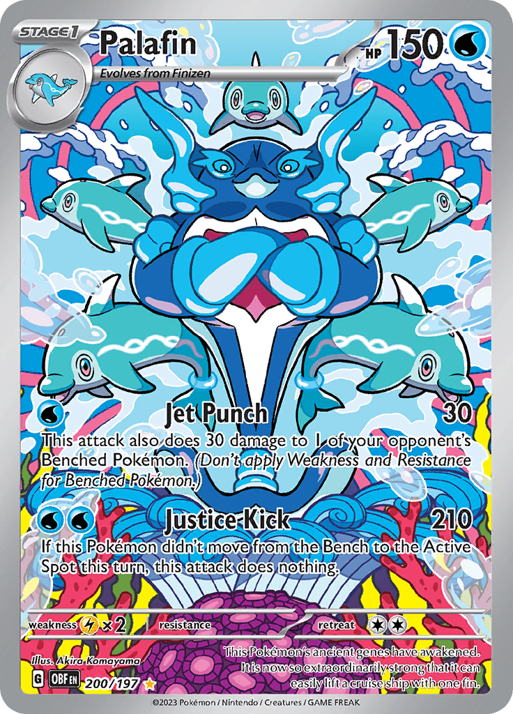 Palafin (200/197) [Scarlet & Violet: Obsidian Flames] Pokemon Single Pokémon  | Multizone: Comics And Games