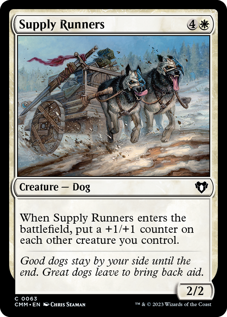 Supply Runners [Commander Masters] | Multizone: Comics And Games
