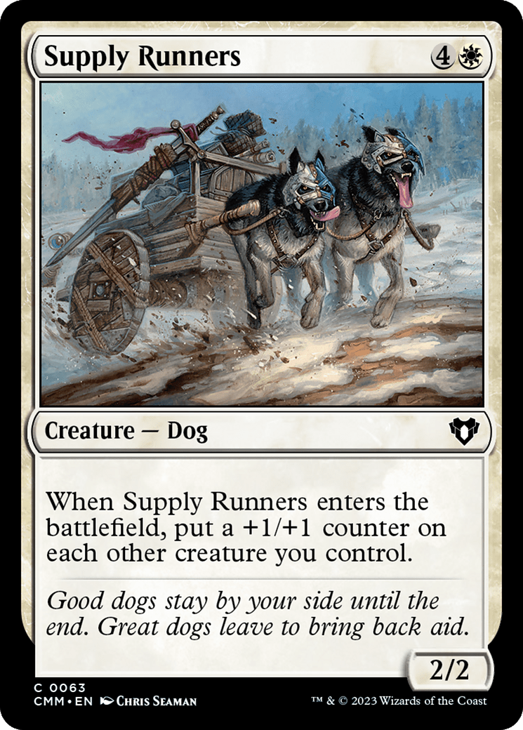 Supply Runners [Commander Masters] MTG Single Magic: The Gathering  | Multizone: Comics And Games