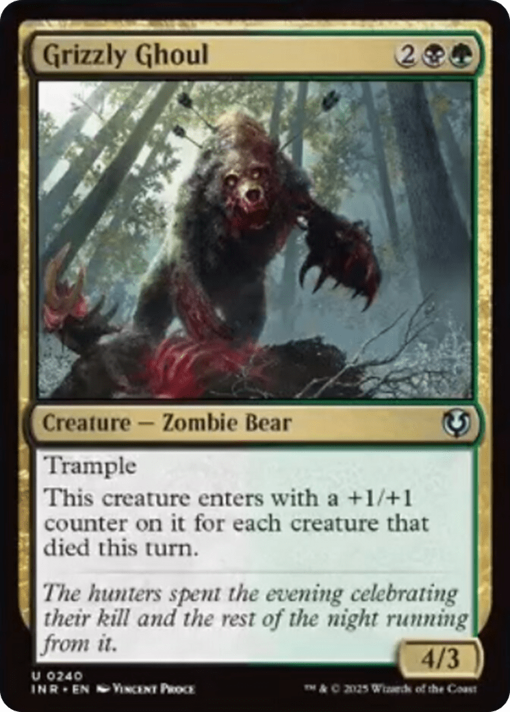 Grizzly Ghoul [Innistrad Remastered] MTG Single Magic: The Gathering  | Multizone: Comics And Games