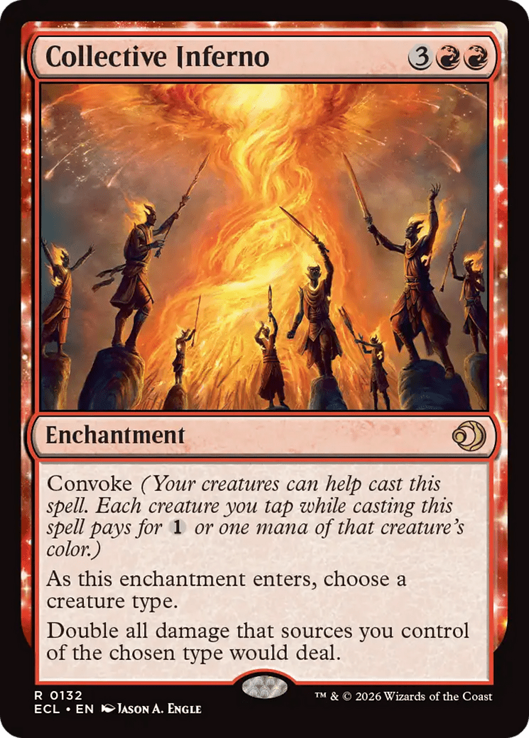 Collective Inferno [Lorwyn Eclipsed] MTG Single Magic: The Gathering  | Multizone: Comics And Games