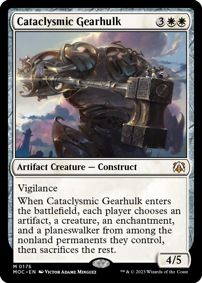 Cataclysmic Gearhulk [March of the Machine Commander] | Multizone: Comics And Games