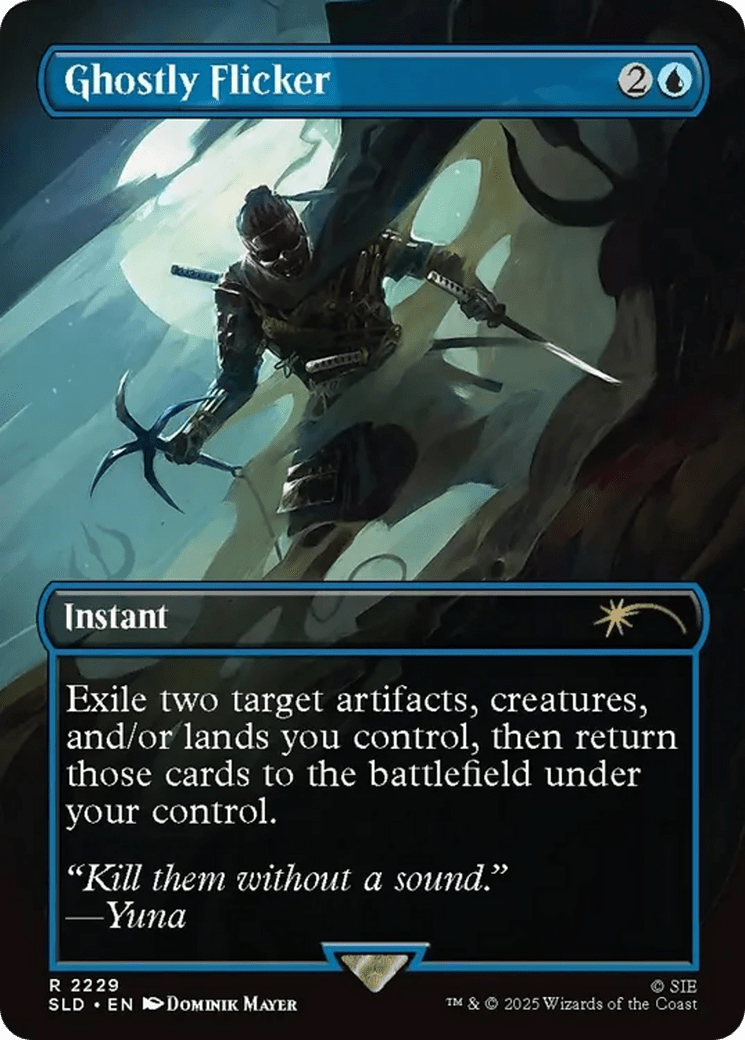 Ghostly Flicker [Secret Lair Drop Series] MTG Single Magic: The Gathering  | Multizone: Comics And Games