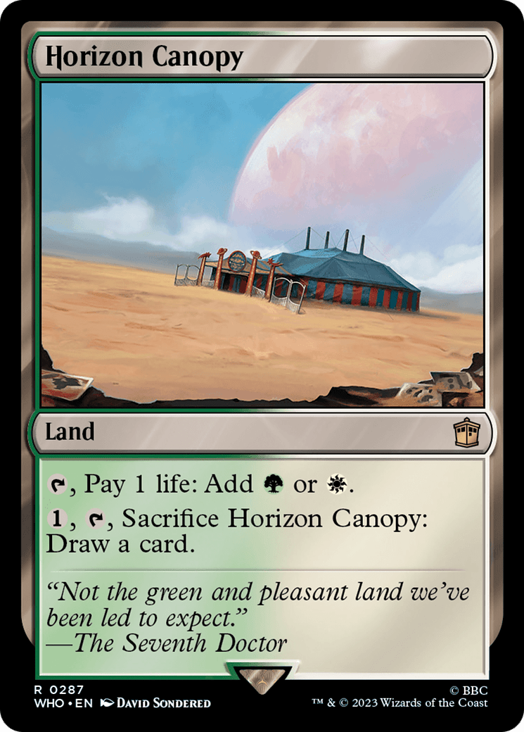 Horizon Canopy [Doctor Who] MTG Single Magic: The Gathering  | Multizone: Comics And Games
