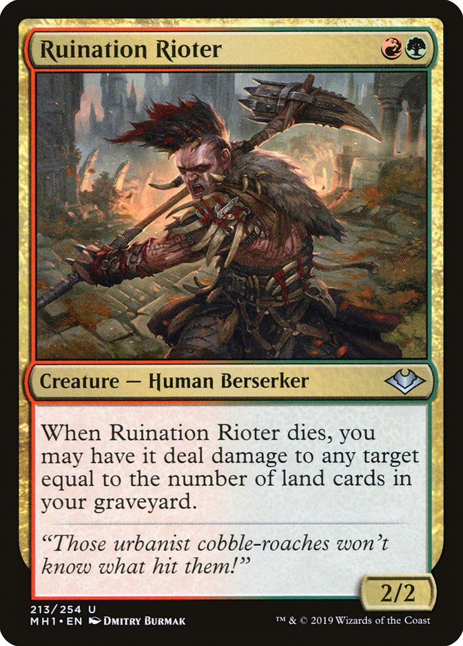 Ruination Rioter [Modern Horizons] | Multizone: Comics And Games