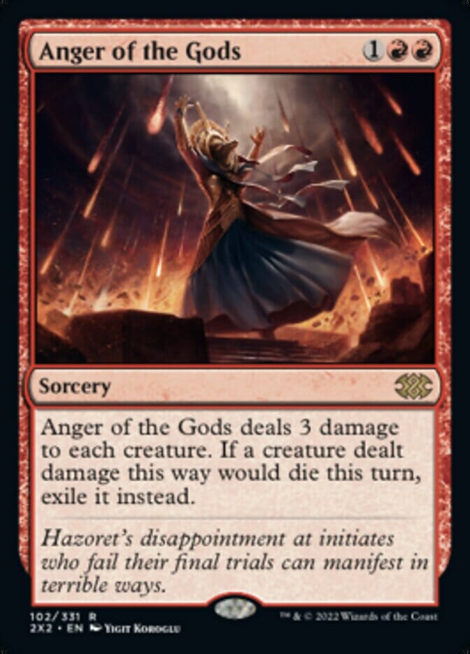 Anger of the Gods [Double Masters 2022] MTG Single Magic: The Gathering  | Multizone: Comics And Games