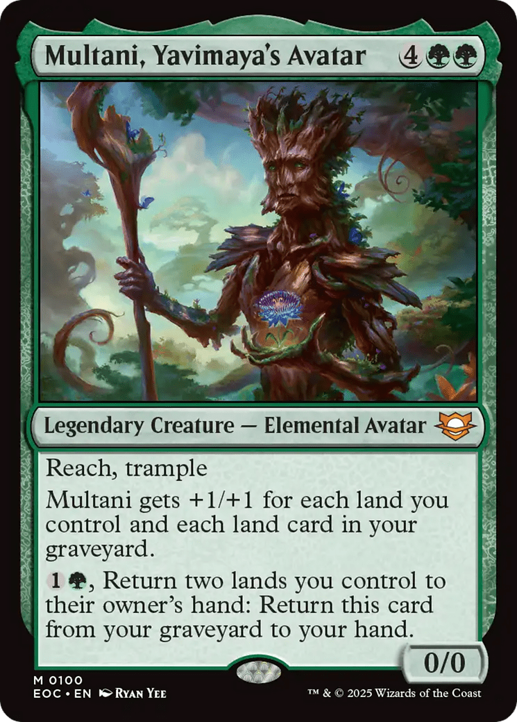 Multani, Yavimaya's Avatar [Edge of Eternities Commander] MTG Single Magic: The Gathering  | Multizone: Comics And Games