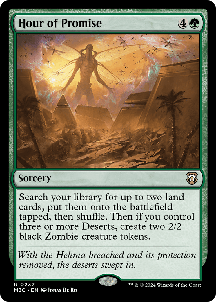 Hour of Promise (Ripple Foil) [Modern Horizons 3 Commander] MTG Single Magic: The Gathering  | Multizone: Comics And Games