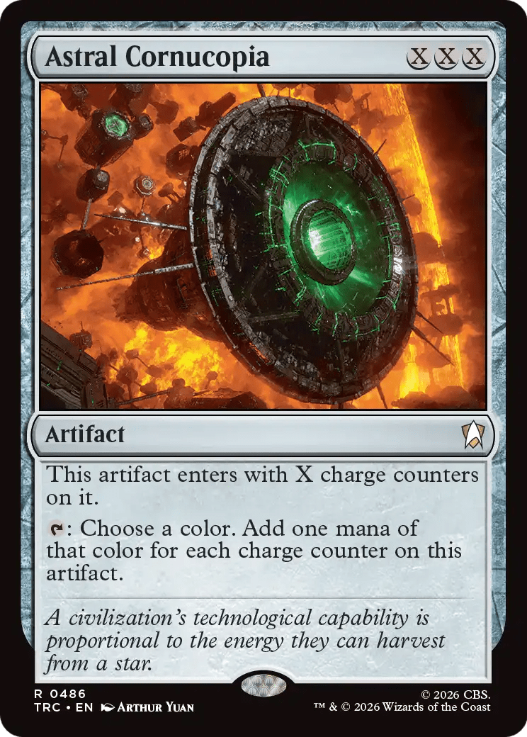 Astral Cornucopia [Star Trek Commander] MTG Single Magic: The Gathering  | Multizone: Comics And Games