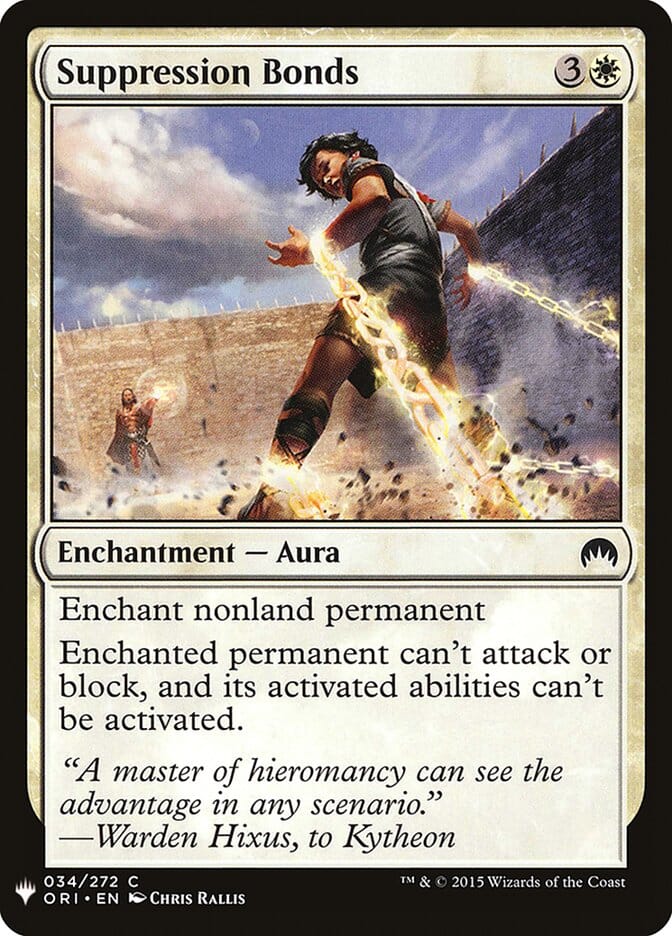 Suppression Bonds [Mystery Booster] MTG Single Magic: The Gathering  | Multizone: Comics And Games