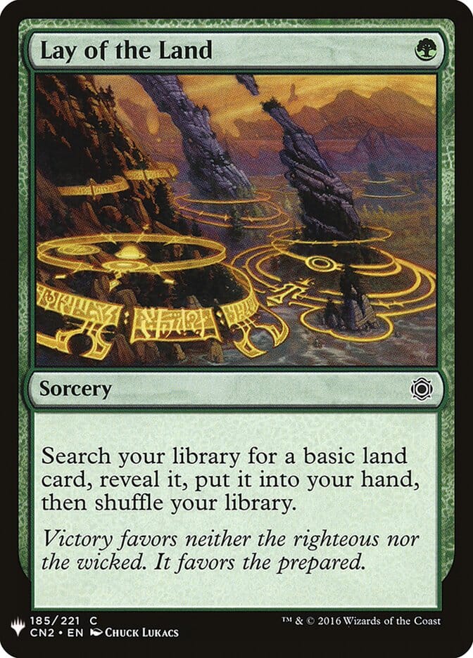 Lay of the Land [Mystery Booster] MTG Single Magic: The Gathering  | Multizone: Comics And Games
