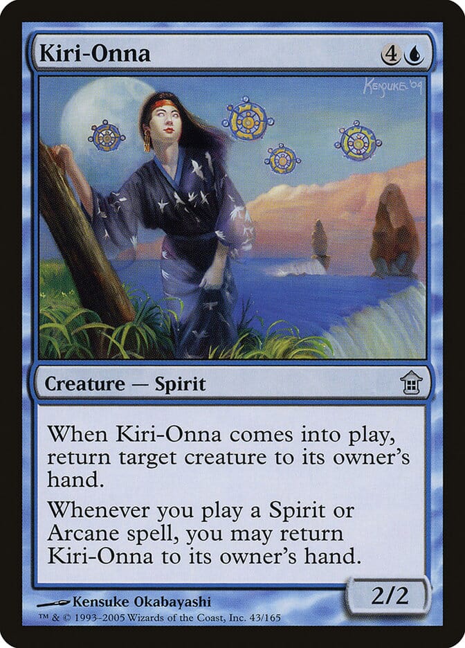 Kiri-Onna [Saviors of Kamigawa] MTG Single Magic: The Gathering  | Multizone: Comics And Games