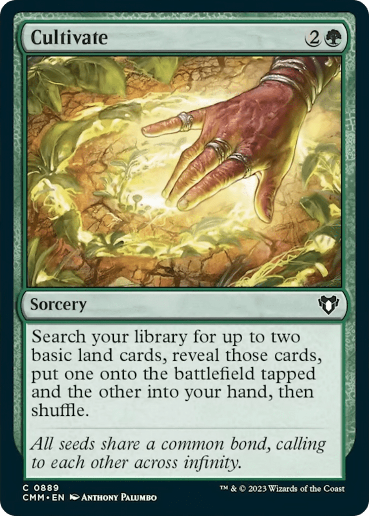 Cultivate [Commander Masters] MTG Single Magic: The Gathering  | Multizone: Comics And Games
