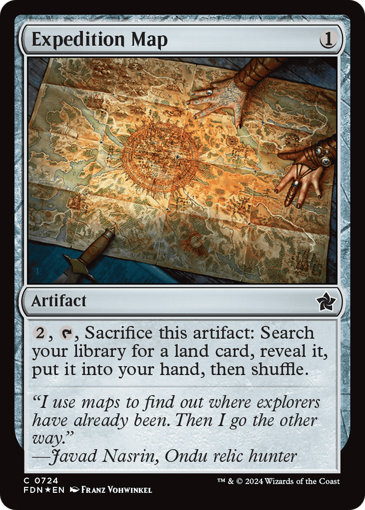 Expedition Map [Foundations] MTG Single Magic: The Gathering  | Multizone: Comics And Games