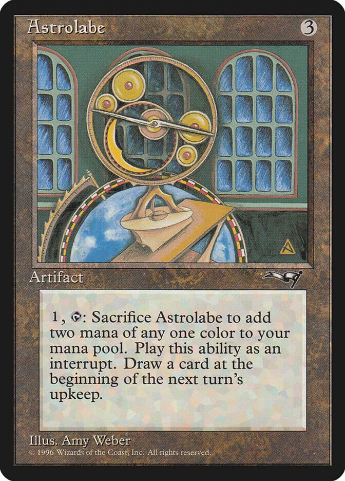 Astrolabe (Yellow Signature) [Alliances] MTG Single Magic: The Gathering  | Multizone: Comics And Games