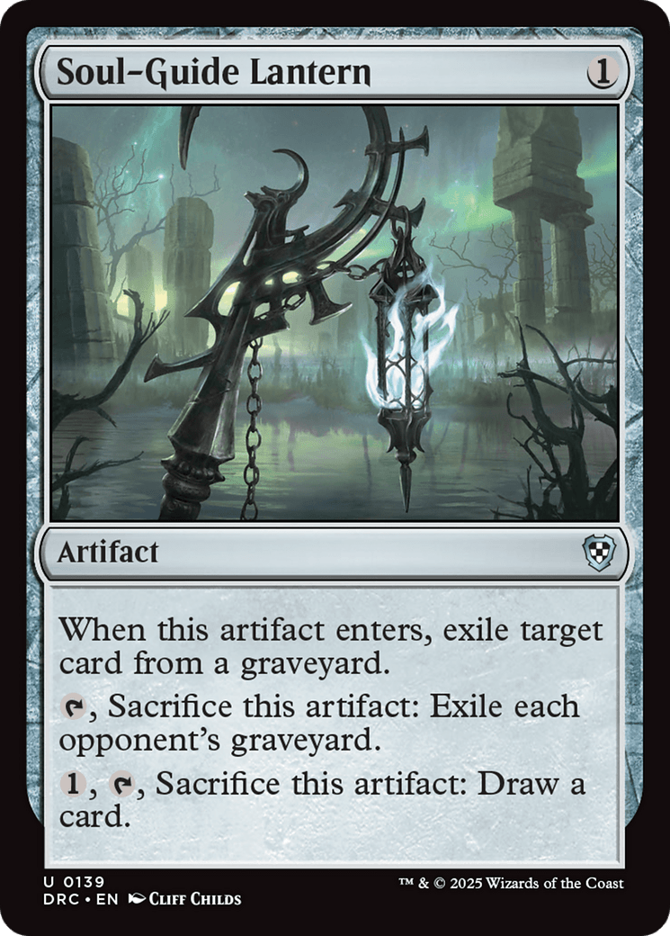 Soul-Guide Lantern [Aetherdrift Commander] MTG Single Magic: The Gathering  | Multizone: Comics And Games