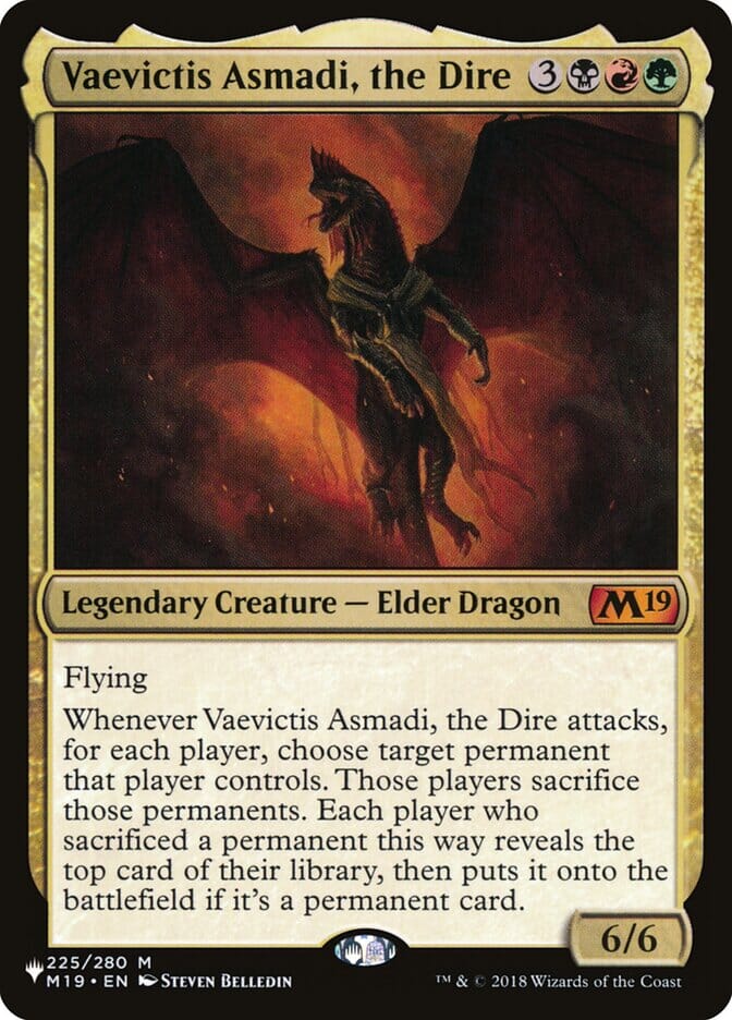 Vaevictis Asmadi, the Dire [The List] MTG Single Magic: The Gathering  | Multizone: Comics And Games