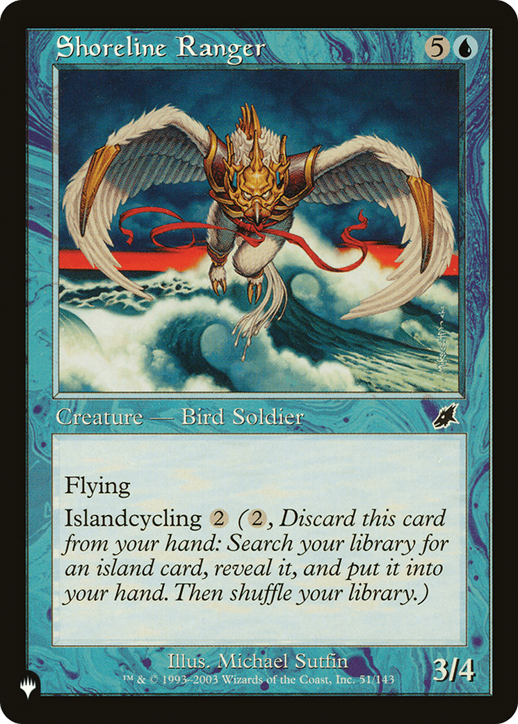 Shoreline Ranger [The List] MTG Single Magic: The Gathering  | Multizone: Comics And Games