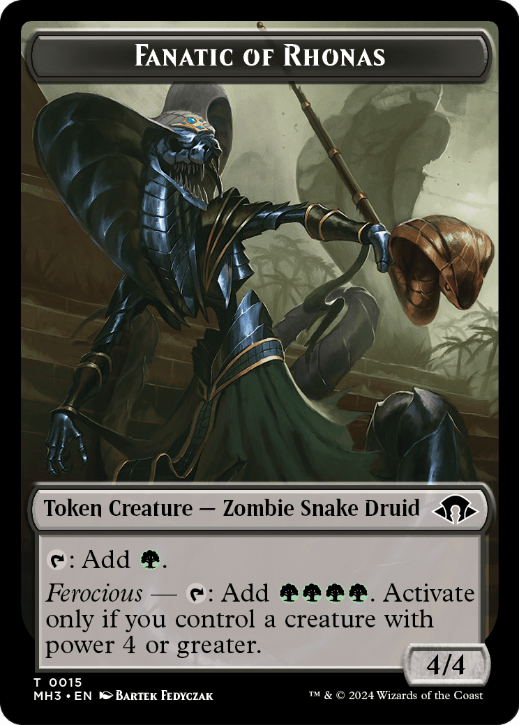Fanatic of Rhonas [The List] MTG Single Magic: The Gathering  | Multizone: Comics And Games