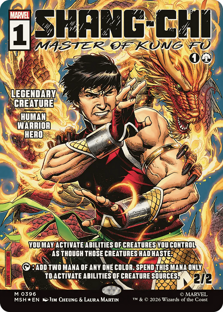 Shang-Chi, Master of Kung Fu (Showcase) (0396) [Marvel Super Heroes] MTG Single Magic: The Gathering  | Multizone: Comics And Games