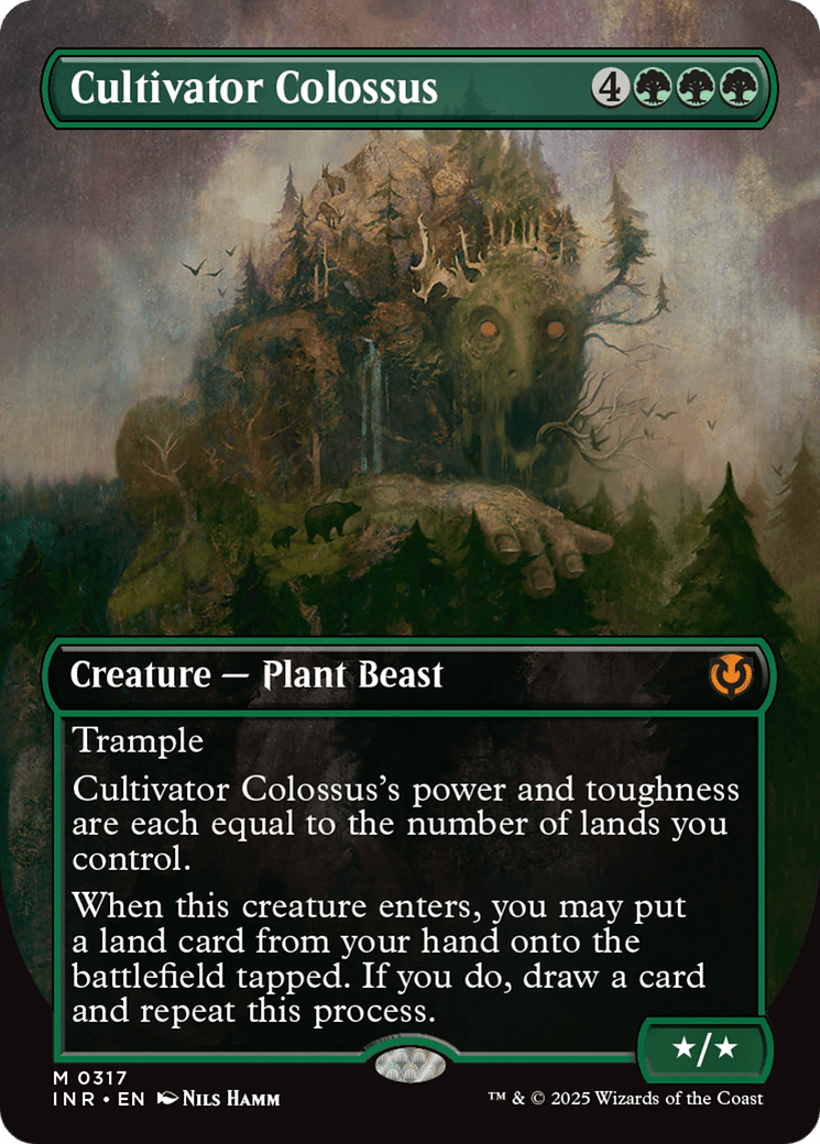 Cultivator Colossus (Borderless) [Innistrad Remastered] MTG Single Magic: The Gathering  | Multizone: Comics And Games