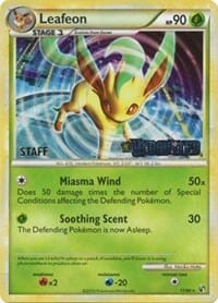 Leafeon (17/90) (Prerelease Promo) [Staff] [Nintendo: Black Star Promos] Pokemon Single Pokémon  | Multizone: Comics And Games