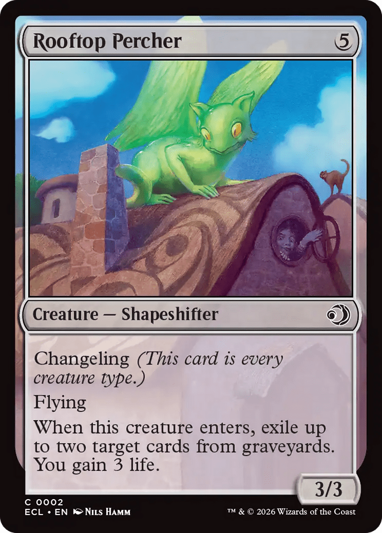 Rooftop Percher [Lorwyn Eclipsed] MTG Single Magic: The Gathering  | Multizone: Comics And Games