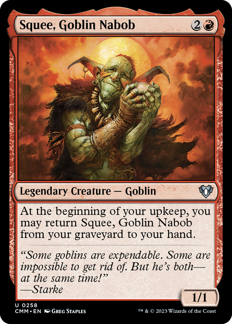 Squee, Goblin Nabob [Commander Masters] | Multizone: Comics And Games