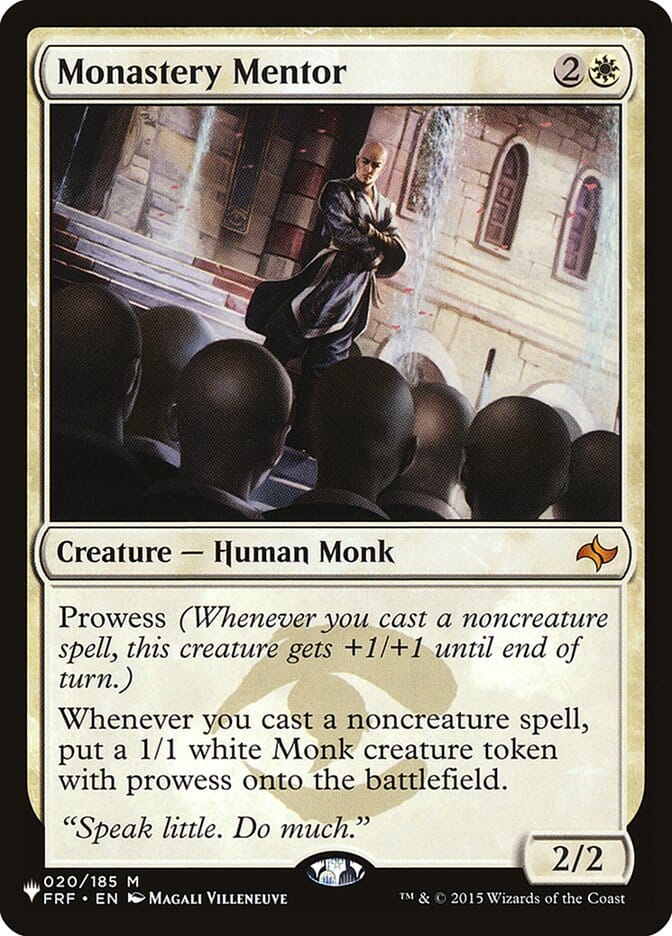Monastery Mentor [The List] MTG Single Magic: The Gathering  | Multizone: Comics And Games