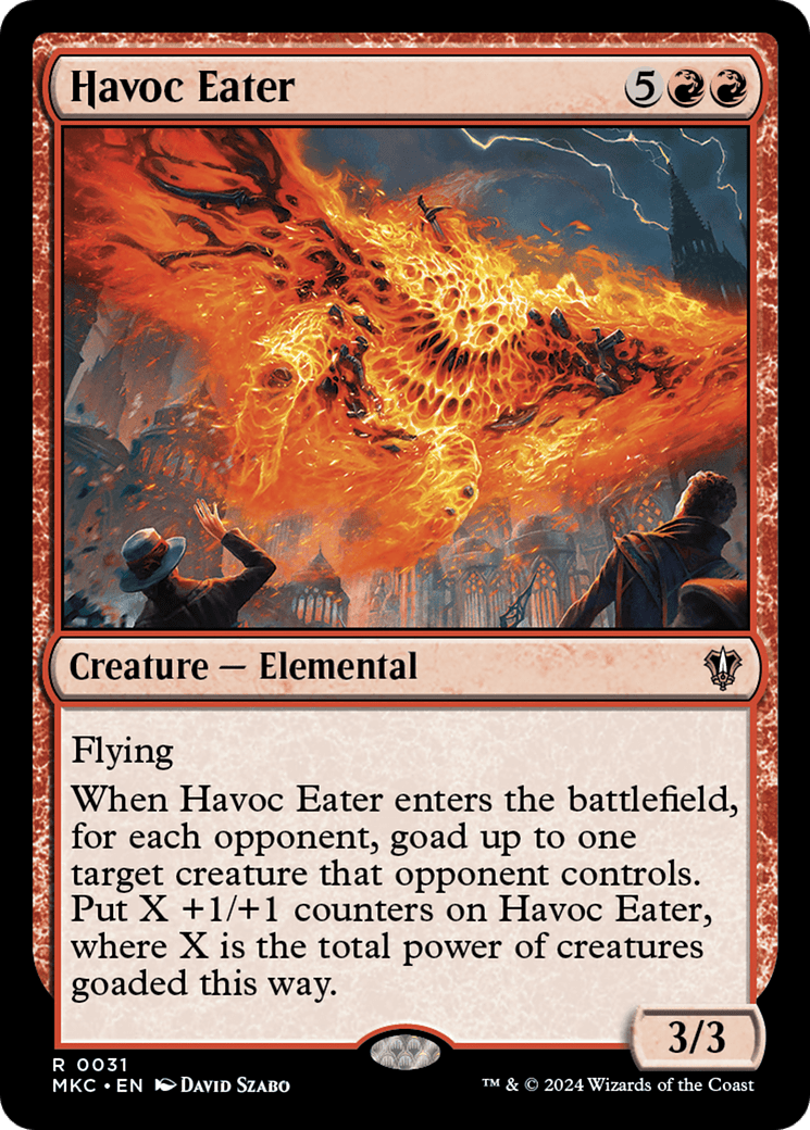 Havoc Eater [Murders at Karlov Manor Commander] MTG Single Magic: The Gathering  | Multizone: Comics And Games