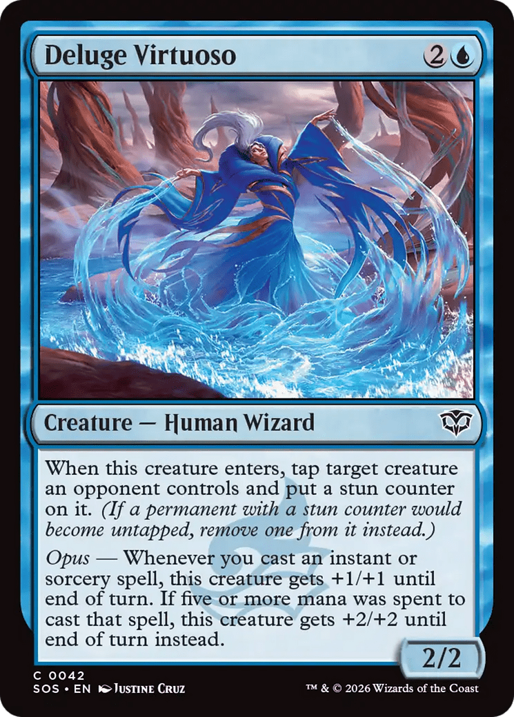 Deluge Virtuoso [Secrets of Strixhaven] MTG Single Magic: The Gathering  | Multizone: Comics And Games
