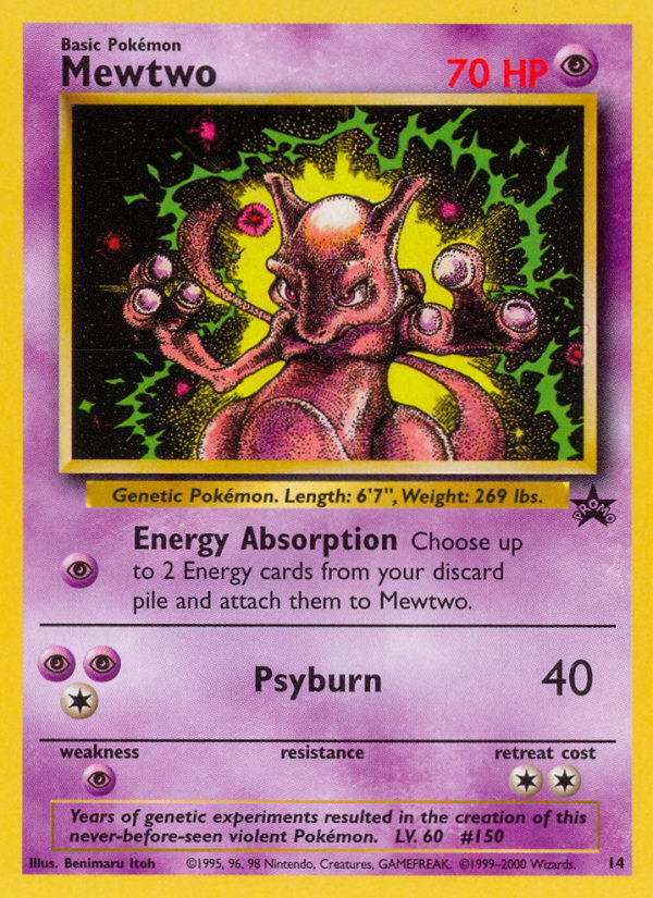 Mewtwo (14) [Wizards of the Coast: Black Star Promos] | Multizone: Comics And Games