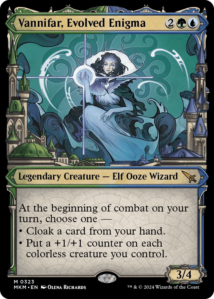 Vannifar, Evolved Enigma (Showcase) (0323) [Murders at Karlov Manor] MTG Single Magic: The Gathering  | Multizone: Comics And Games