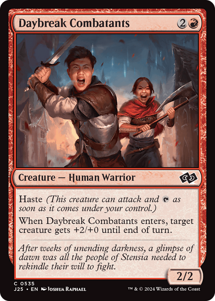 Daybreak Combatants [Foundations Jumpstart] MTG Single Magic: The Gathering  | Multizone: Comics And Games