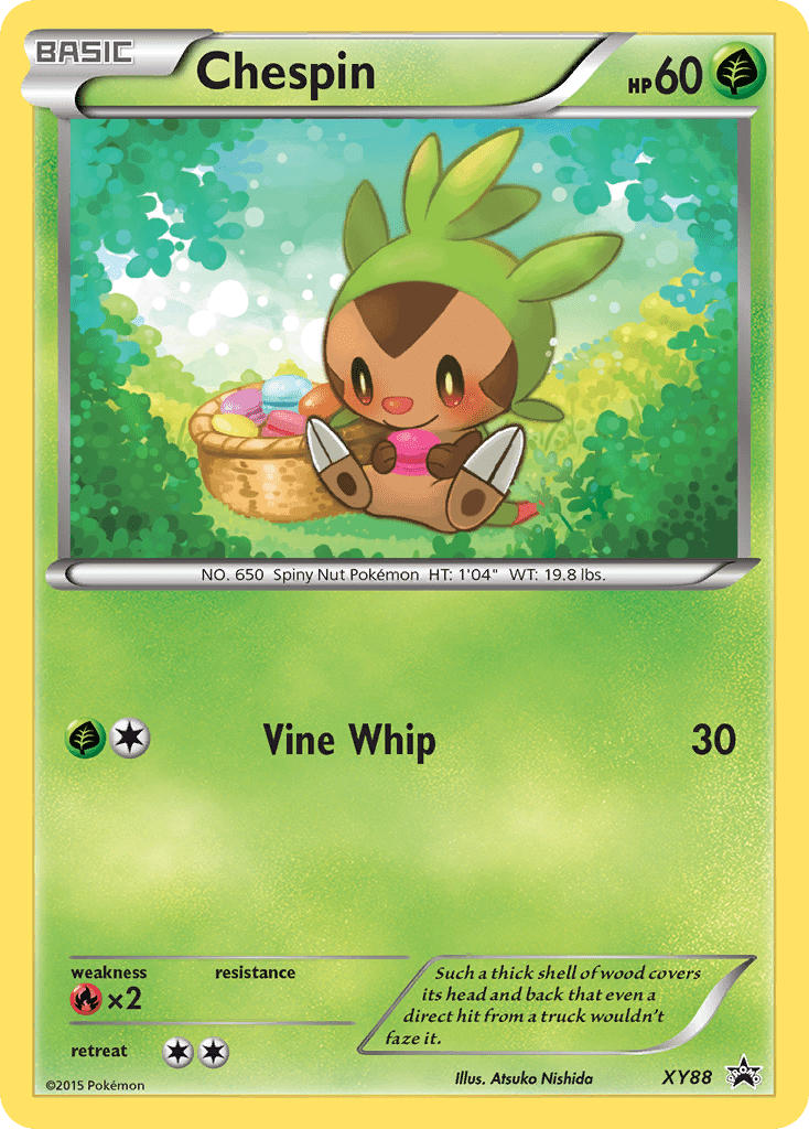 Chespin (XY88) (Collector Chest) [XY: Black Star Promos] Pokemon Single Pokémon  | Multizone: Comics And Games