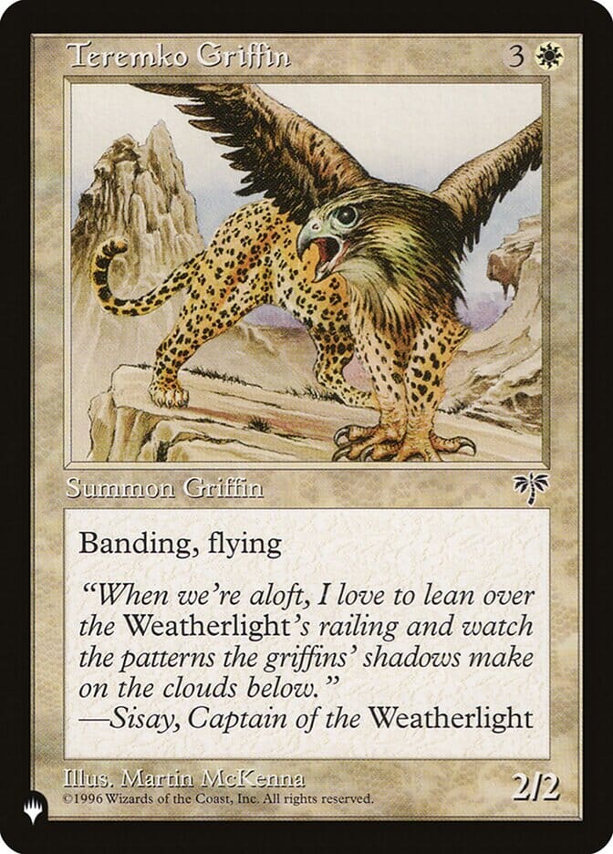 Teremko Griffin [The List] MTG Single Magic: The Gathering  | Multizone: Comics And Games