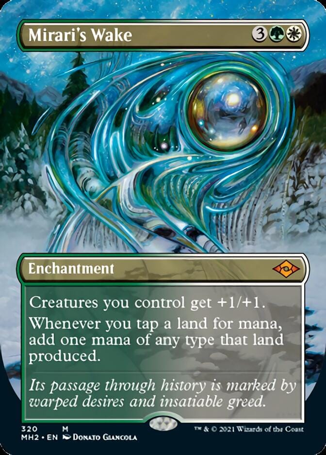 Mirari's Wake (Borderless Alternate Art) [Modern Horizons 2] MTG Single Magic: The Gathering  | Multizone: Comics And Games
