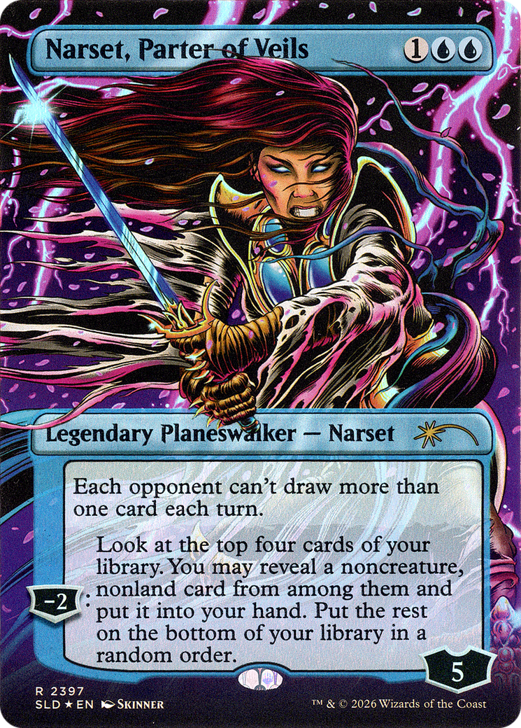 Narset, Parter of Veils (2397) [Secret Lair Drop Series] MTG Single Magic: The Gathering  | Multizone: Comics And Games