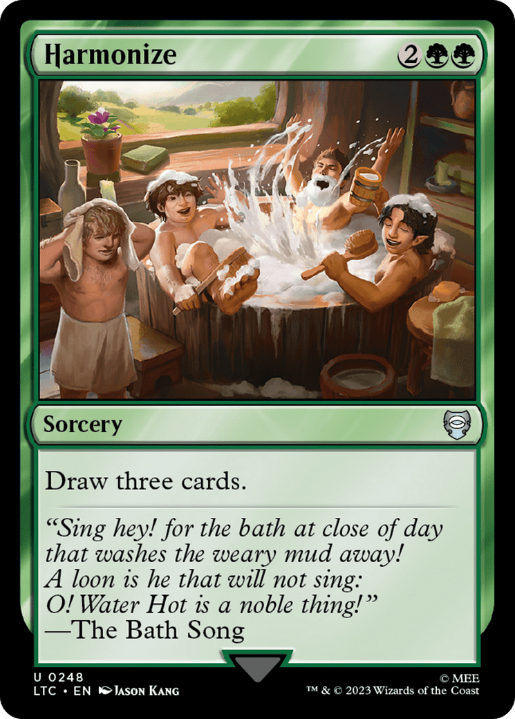 Harmonize [The Lord of the Rings: Tales of Middle-Earth Commander] MTG Single Magic: The Gathering  | Multizone: Comics And Games