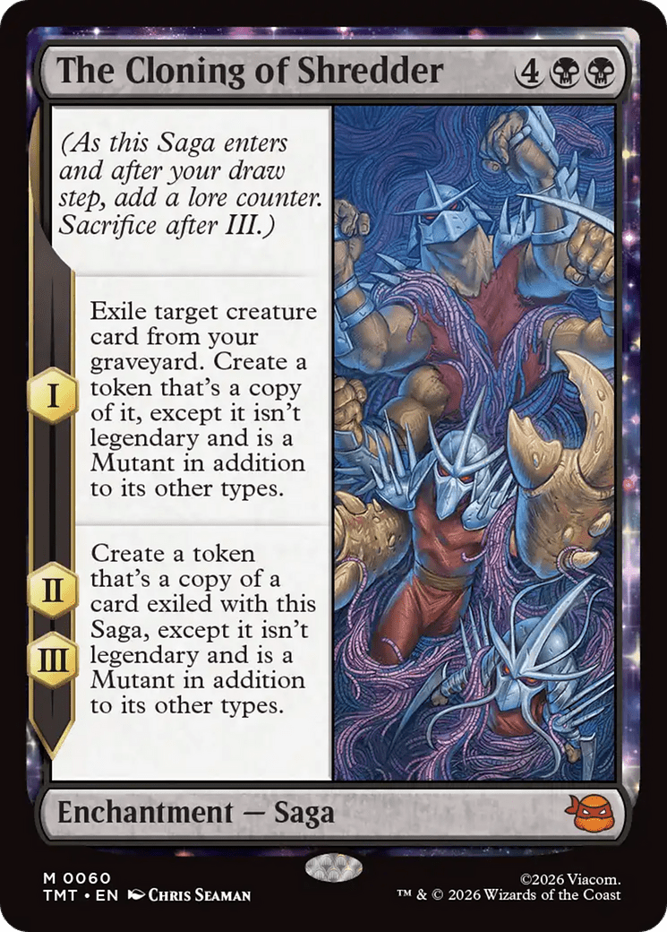The Cloning of Shredder [Teenage Mutant Ninja Turtles] MTG Single Magic: The Gathering  | Multizone: Comics And Games