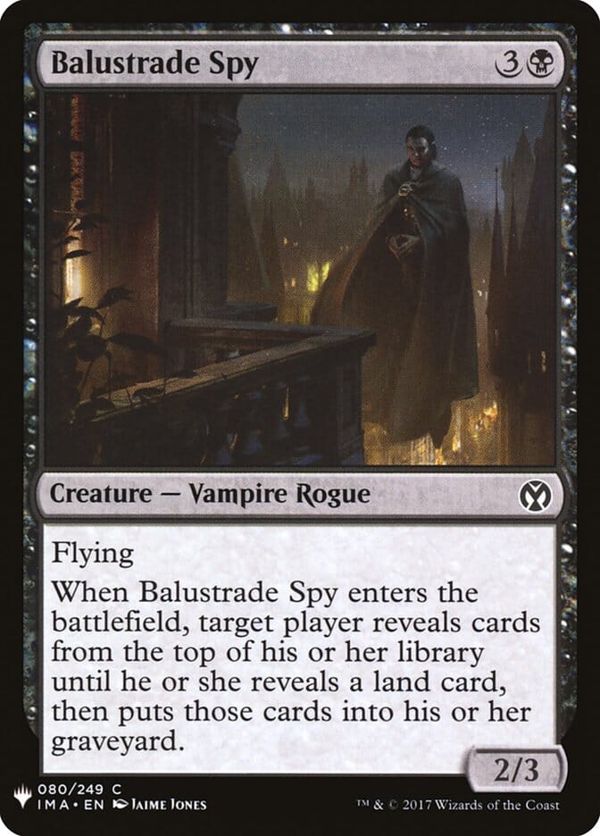 Balustrade Spy [Mystery Booster] MTG Single Magic: The Gathering  | Multizone: Comics And Games