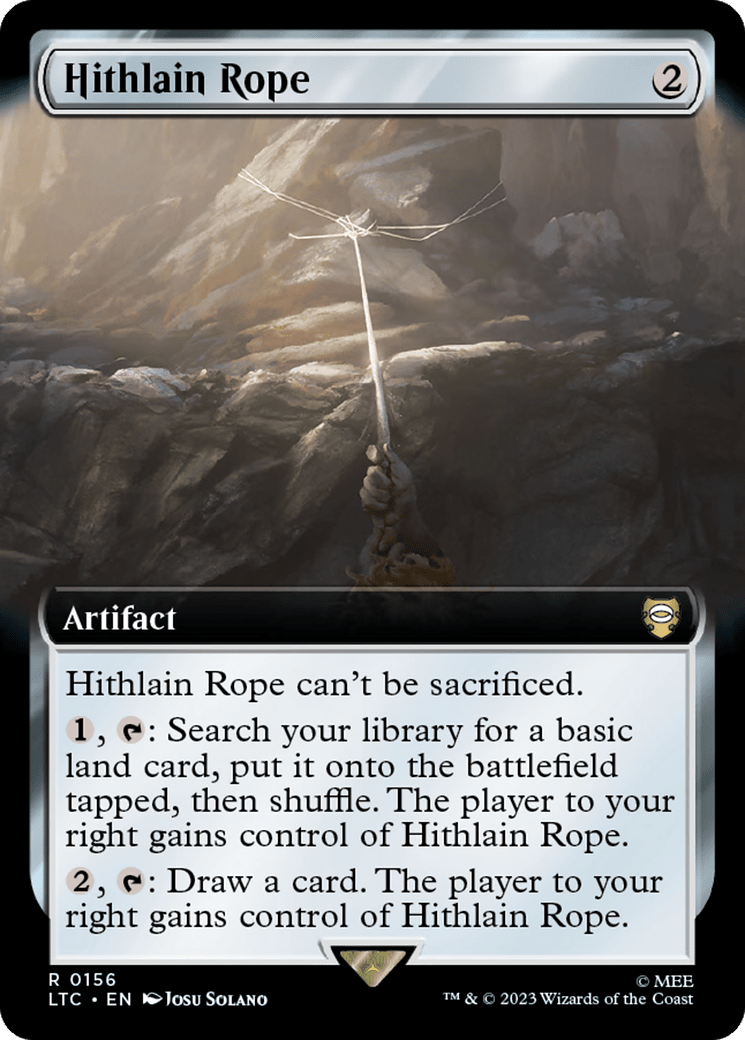Hithlain Rope (Extended Art) [The Lord of the Rings: Tales of Middle-Earth Commander] MTG Single Magic: The Gathering  | Multizone: Comics And Games