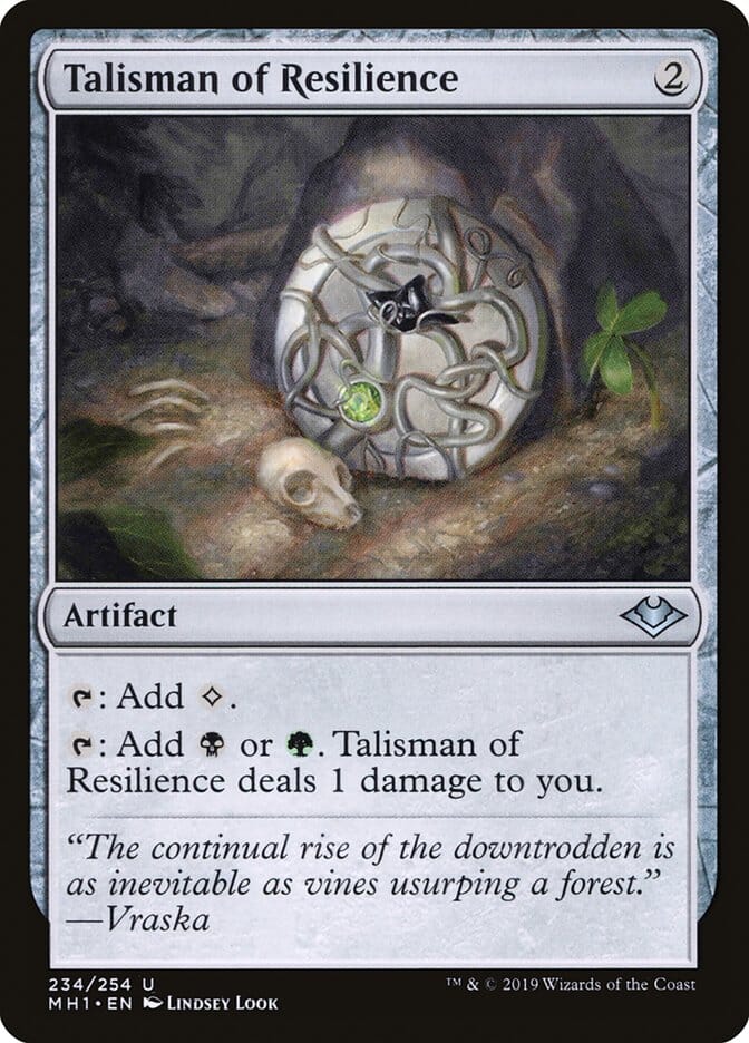 Talisman of Resilience [Modern Horizons] MTG Single Magic: The Gathering  | Multizone: Comics And Games